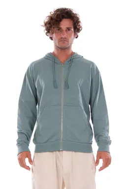 RAVENS VIEW IBIZA RAVENS VIEW IBIZA Herren vegan Hoodie Zip Ibiza Chinois Grün – Produktbild 1 von 1