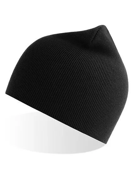 Atlantis Headwear Atlantis Headwear Yala Beanie aus Bio Baumwolle, Black, – Produktbild 1 von 3