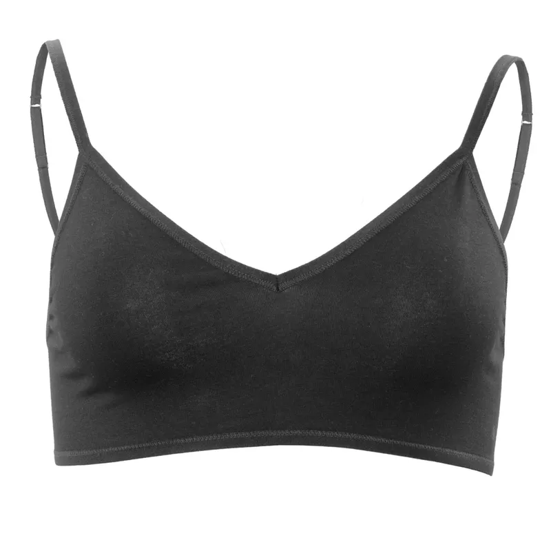 Living Crafts LIVING CRAFTS - Damen Bustier - Schwarz (95% Bio-Baumwolle; 5% Elasthan), Nachhaltige Mode, Bio Bekleidung, Schwarz, – Produktbild 6 von 7