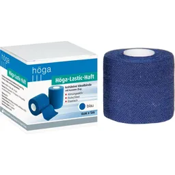 Höga-Pharm HÖGA LASTIC haft Binde 6 cmx5 m blau 1 St Binden – Produktbild 1 von 1