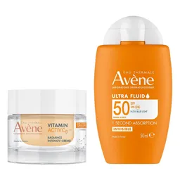 Avene Avene Ultra Fluid Invisible Lsf 50 + VITAMIN ACTIV Cg Radiance Creme – Produktbild 1 von 1