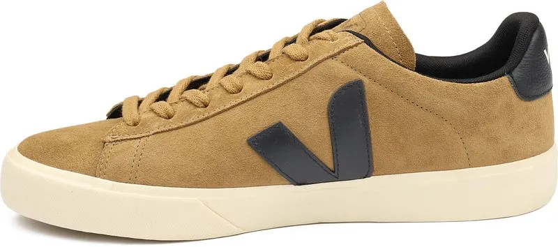 Veja Veja Herren-Sneaker Campo Suede Tent Black Pierre – Produktbild 7 von 8