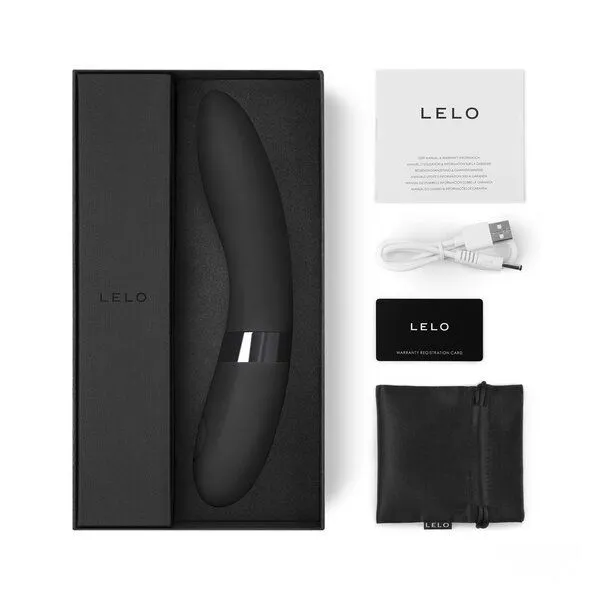 LELO Dual angetriebener Vibrator - LELO ELISE 2, Schwarz, – Produktbild 3 von 4