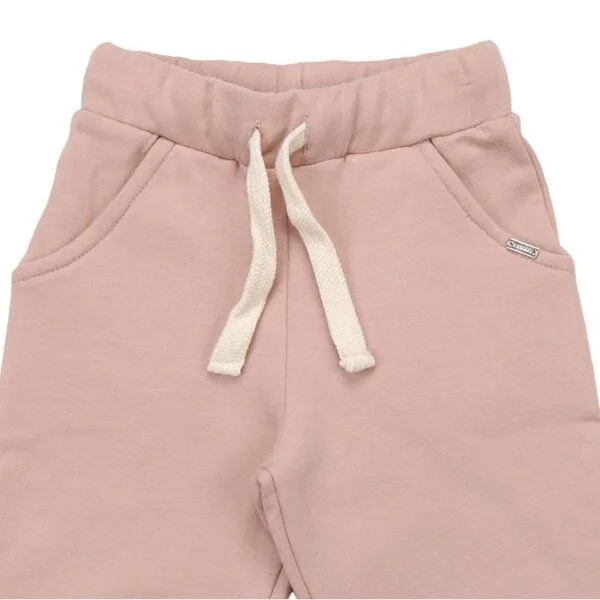 Walkiddy Kinder Baggy Hose GOTS zertifiziert, Bio-Baumwolle, rosa, „Cat Pink“, weich, elastischer Bund – Walkiddy, Pink, – Produktbild 2 von 2