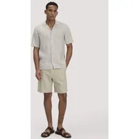 hessnatur hessnatur Shorts ENEA Relaxed aus Bio-Baumwolle mit Leinen, Natur, – Produktbild 2 von 5