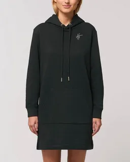 Human Family Human Family Langärmeliges Bio Damen Sweatshirt-Kleid mit Kapuze "Select - HF" – Produktbild 1 von 1