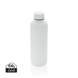 XD Collection XD COLLECTION Impact Vakuumflasche aus RCS recyceltem Stainless-Steel, weiß – Produktbild 1 von 1