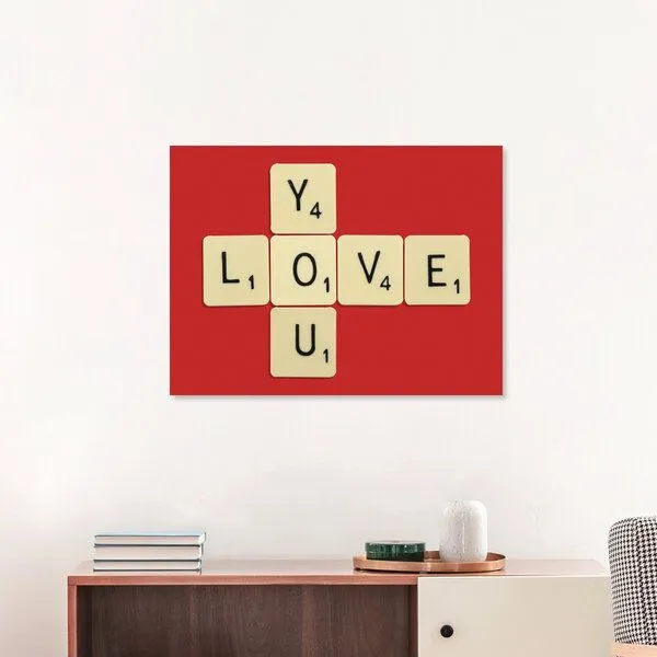 Photocircle Photocircle Poster / Leinwandbild - Love you – Produktbild 1 von 4
