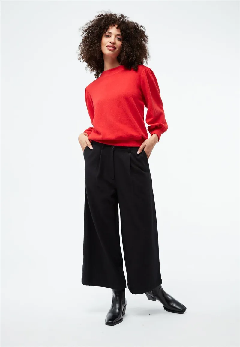 Givn Berlin Flanell Culotte Modell: Tamara, Anthrazit, – Produktbild 1 von 1