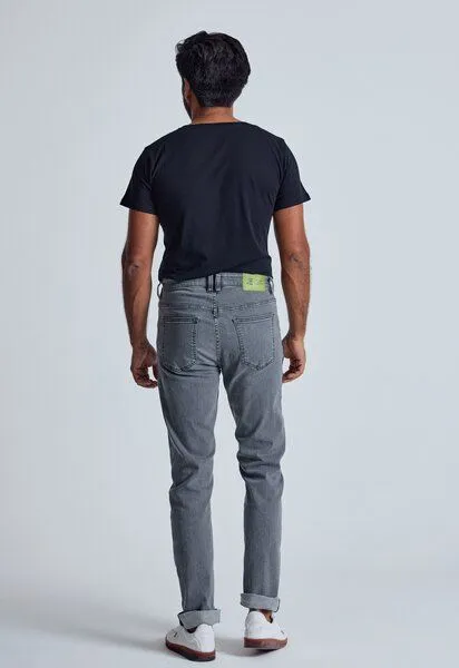 Flax and Loom Flax and Loom Slim Fit Jeans Miles, Blue, – Produktbild 4 von 7