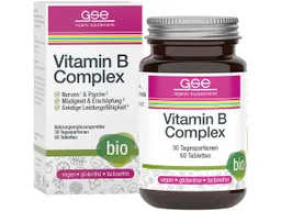 GSE GSE Bio-Tabletten Vitamin B-Complex, 60 Stück – Produktbild 1 von 1