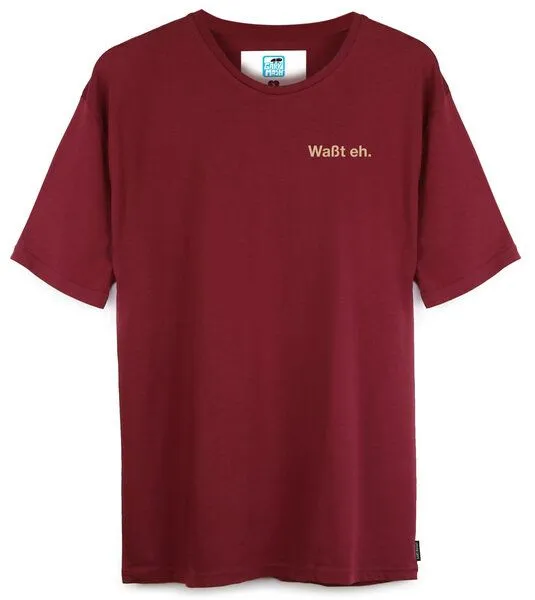 Gary Mash GARY MASH Shirt Waßt eh. aus Biobaumwolle, Burgund (rot), – Produktbild 2 von 4