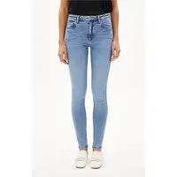 ARMEDANGELS ARMEDANGELS TILLAA Damen Skinny Jeans Mid Waist Bio-Baumwoll Mix X-Stretch, Sky blue, – Produktbild 1 von 1