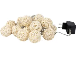 Konstsmide Konstsmide LED-Lichterkette "Rattan-Kugeln" 16 Dioden warmweiß – Produktbild 1 von 1