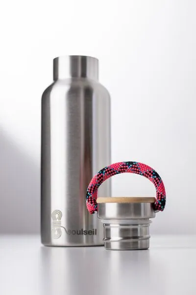 soulseil soulseil Thermo-Trinkflasche, Rosa, – Produktbild 3 von 4