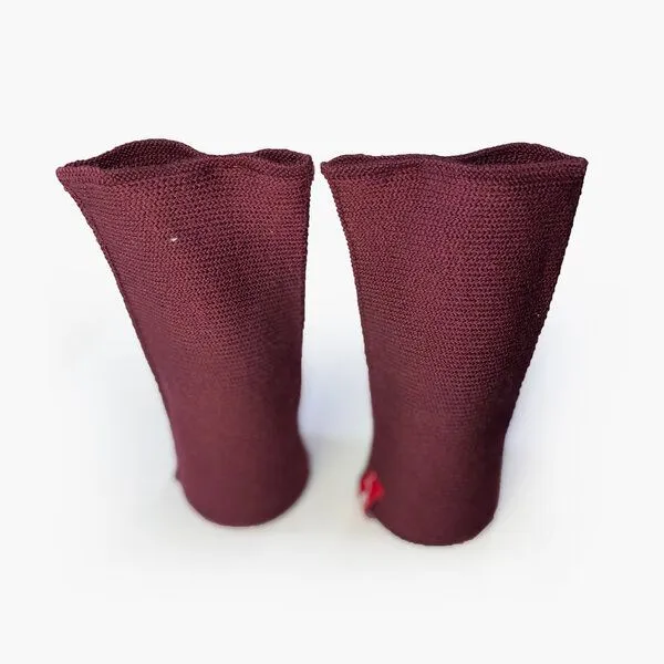 vincente vincente Armstulpen mit Daumenloch, Bordeau, – Produktbild 4 von 4