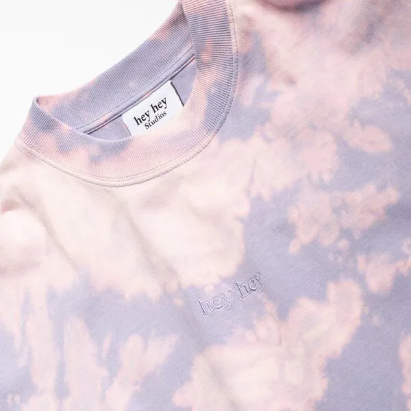 hey hey studios hey hey studios Herren Oversize T-Shirt „Cotton Candy“ Unikat aus Bio-Baumwolle, Mehrfarbig, – Produktbild 2 von 3