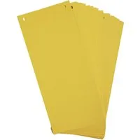 Exacompta 12 x100 Exacompta Trennstreifen "Forever", 180 g/m², 105 x 240 mm, gelb – Produktbild 1 von 1