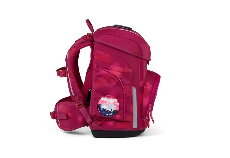 Ergobag Ergobag Schulranzen Schulranzen-Set CUBO MondzauBär 5-teilig (5-teilig), ergonomisch, höhenverstellbar, Your-Size-System, ab 1. Klasse, Lila, – Produktbild 4 von 5