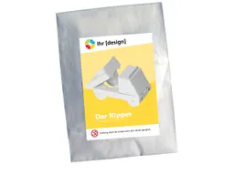 Bastelbogen 'Pappkipper' inkl. individuellem Etikett – Produktbild 1 von 1