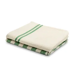 Living Crafts LIVING CRAFTS - Home Geschirrtücher, 2er-Pack - Gemustert (100% Bio-Baumwolle), Nachhaltige Mode, Bio Bekleidung – Produktbild 1 von 1
