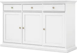 Home affaire Kommode Paris, mit vielen Staurammöglichkeiten und einer Rahmenoptik, Breite 143,7 cm – Produktbild 1 von 1