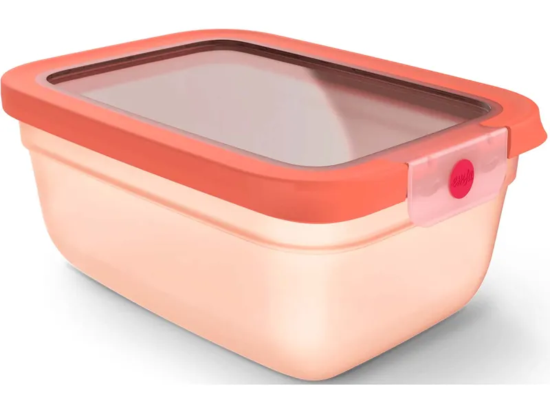 EMSA EMSA Frischhaltedose "oneClick" aus Kunststoff, 1,5 l, Orange, – Produktbild 2 von 6
