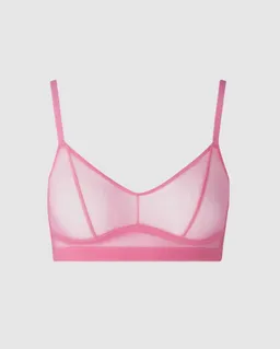 Understatement Understatement Damen vegan Mesh Balconette Candy Pink – Produktbild 1 von 1
