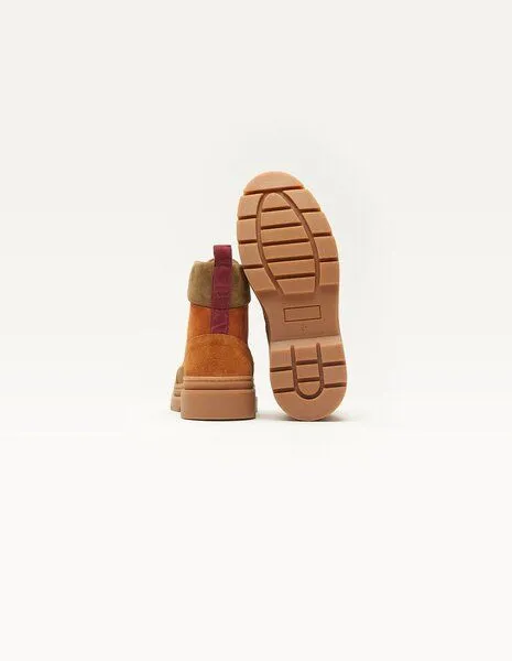 Odaje Odaje Schnürstiefel Modell: Joelle, Cognac/burgundy, – Produktbild 2 von 5
