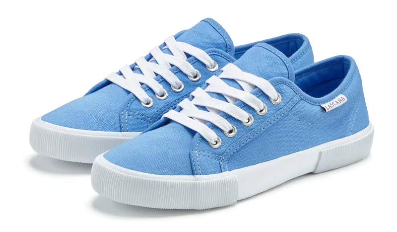 Lascana Sneaker hellblau, Hellblau, – Produktbild 3 von 3