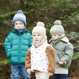 Maximo Maximo Norweger-Strickmütze Jacquard mit Bommel – Produktbild 1 von 1