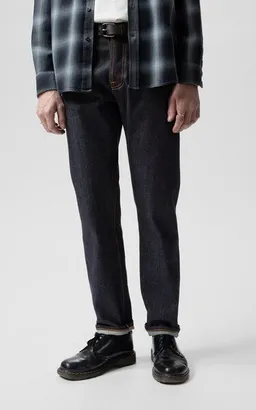Nudie Jeans Nudie Jeans Jeans Steady Eddie II - Dry Dusk Selvage – Produktbild 1 von 1