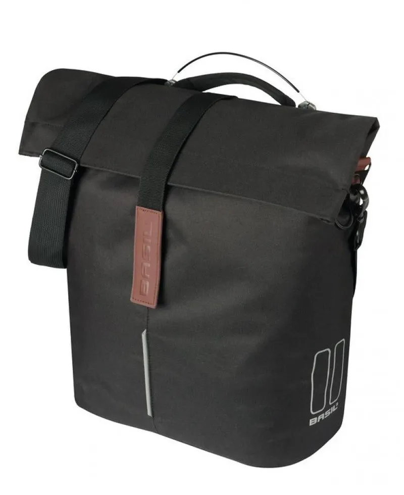 Basil Basil City Shopper MIK Studs - 14-16 Liter Fahrradshopper mit MIK-System, wasserabweisend, Schwarz, – Produktbild 1 von 1