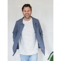 FUXBAU FUXBAU Männer Overshirt, Blaugrau, – Produktbild 1 von 1