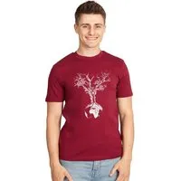 Life-Tree Life-Tree Shirt aus Biobaumwolle Fairwear für Herren Weltenbaum – Produktbild 2 von 5