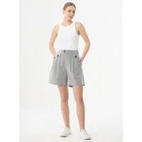 ORGANICATION ORGANICATION Shorts aus Bio-Baumwolle mit Streifenmuster – Produktbild 1 von 1