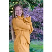 Vivien Joy Vivien Joy Schlichter Rollkragenpullover - Aila Basic Pulli, Amber (gelb), – Produktbild 1 von 1