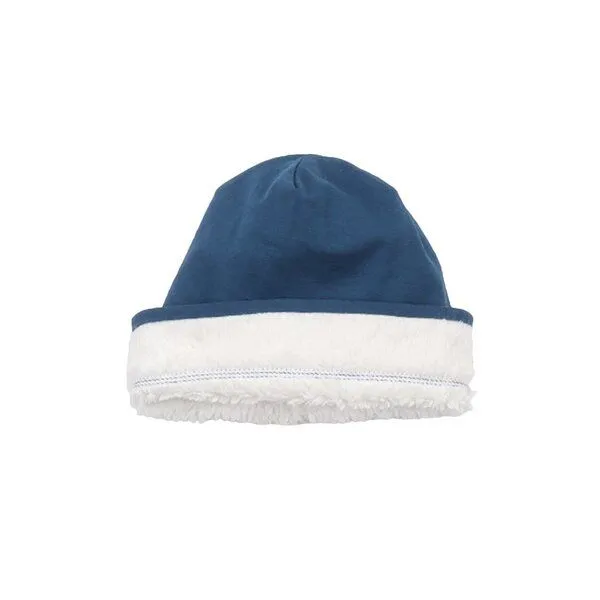 Walkiddy Kinder Mütze GOTS zertifiziert Bio-Baumwolle, Blau (Navy), Walkiddy, Blau, – Produktbild 2 von 3