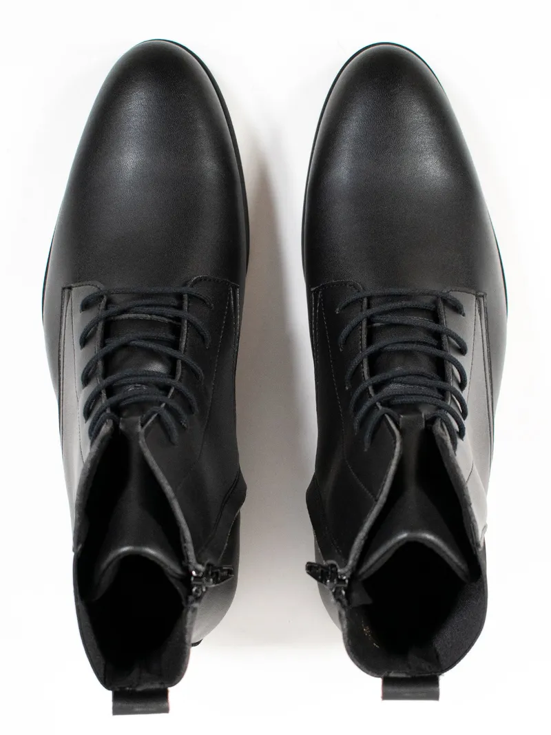 Will's Vegan Store Will's Vegan Store Herren vegan Anzugstiefel Schwarz, Schwarz, – Produktbild 2 von 2