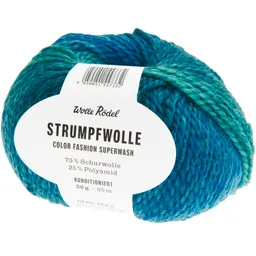 Wolle Rödel Wolle Rödel Strumpfwolle Color Fashion Türkis-Grün – Produktbild 1 von 1