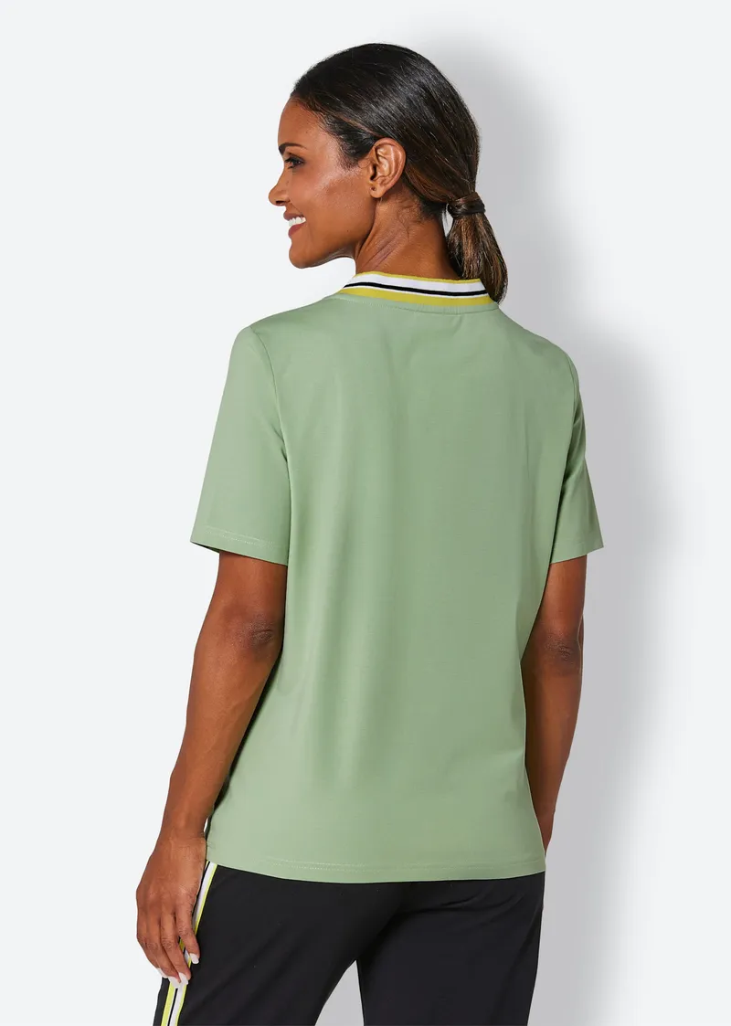 feel good Shirt eucalyptus, Eucalyptus, – Produktbild 2 von 2