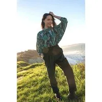 WiDDA berlin WiDDA berlin Cordhose SEPP aus Bio-Baumwolle, Deep sea (dunkelgrün), – Produktbild 1 von 1