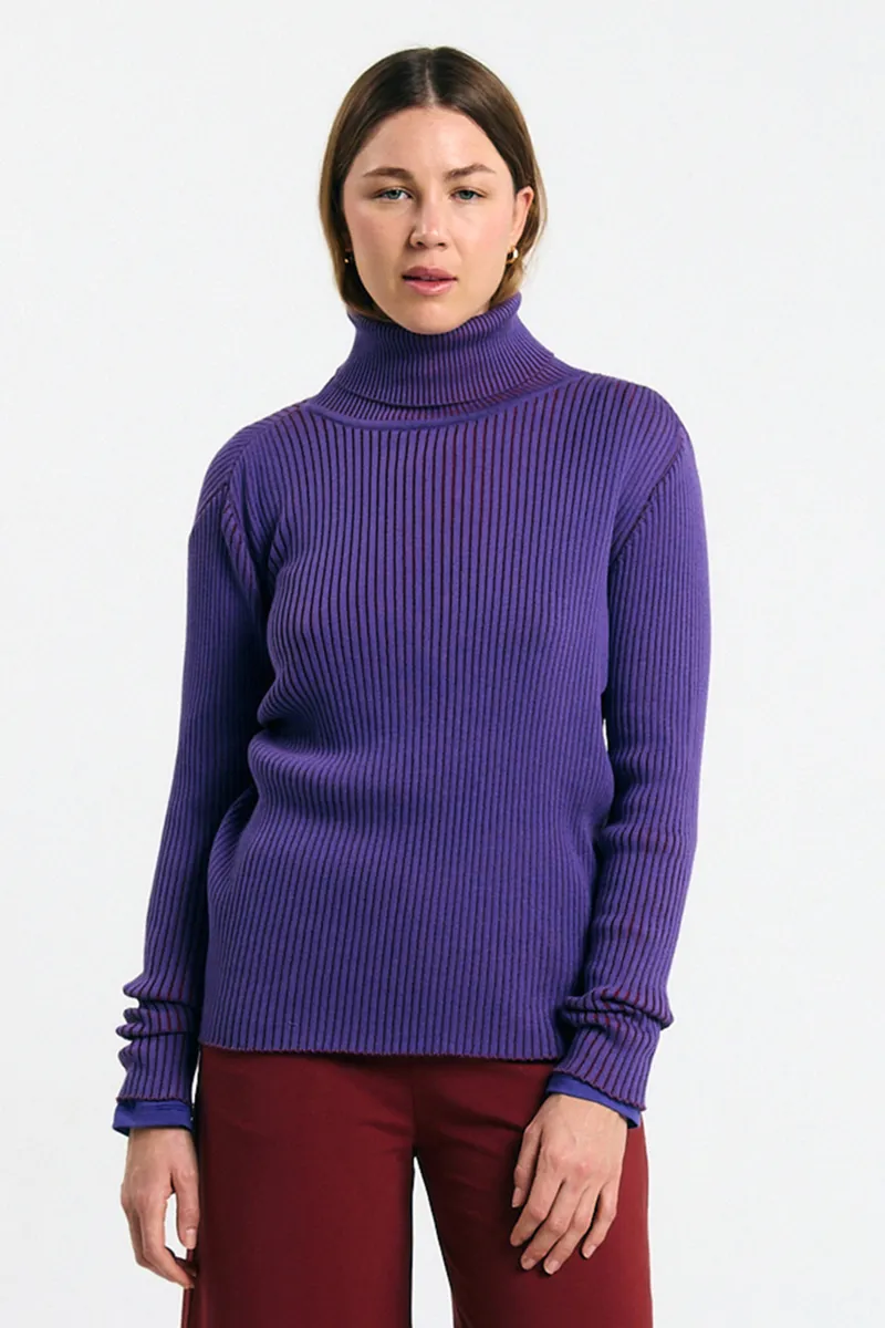 SUITE13LAB SUITE13LAB Damen vegan Pullover Muge In Königsblau, Blau, – Produktbild 1 von 2