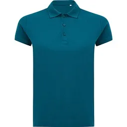 iqoniq Iqoniq Yosemite Damen Piqué-Poloshirt, dark teal, S – Produktbild 1 von 1
