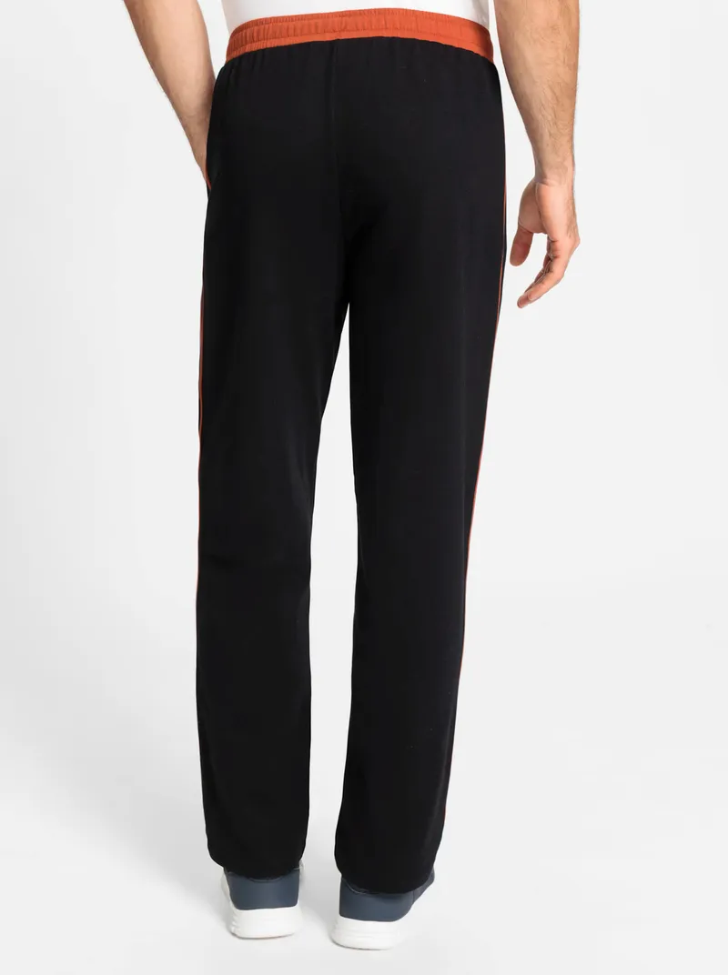 Catamaran Sports Freizeithose, Schwarz-rostrot, – Produktbild 3 von 3