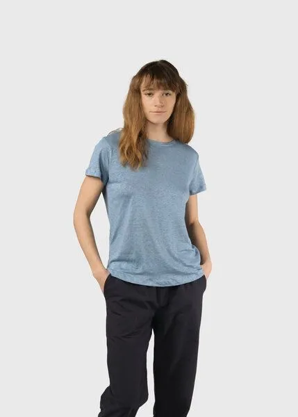 Klitmøller Collective Klitmøller Collective Leinen T-shirt Modell: Rikke, Black (schwarz), – Produktbild 5 von 5