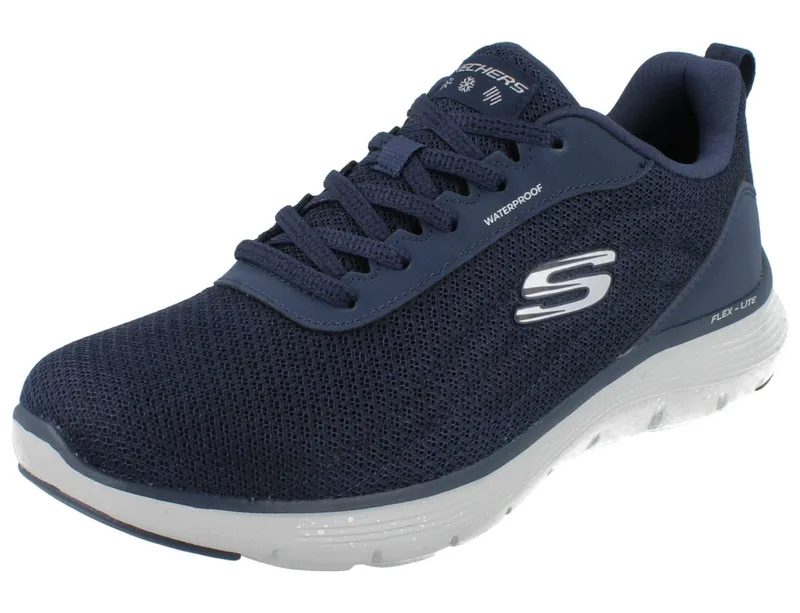Skechers Skechers Flex Appeal Herren Schlupfsneaker blau navy Textil vegan - Slipper Vegan – Produktbild 1 von 5
