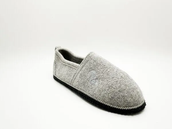thies "thies ® Cozy Alpaca Home Slipper" aus Alpaka, made in Austria, Gray (grau), – Produktbild 2 von 2