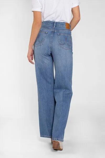 Kuyichi Kuyichi HARPER Loose Flare Jeans (light indigo) – Produktbild 4 von 4