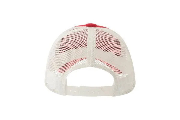Atlantis Headwear Atlantis Headwear Damen / Herren Trucker Cap, Rot, – Produktbild 4 von 5